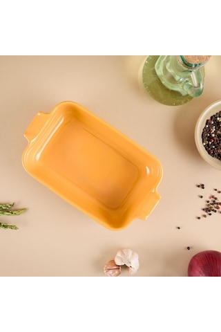 Aryıldız Elissa Dikdörtgen Fırın Kabı Sarı 23 Cm Görseldeki Renk