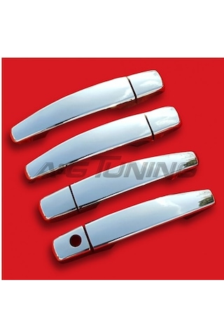 Opel Vectra C Krom Kapı Kolu Tk 2004 Üzeri 4Kapı Paslanmaz Çelik N11.1031