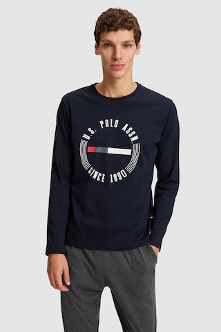 U.S. Polo Assn. Erkek Lacivert Pijama Takımı 50333253-vr033