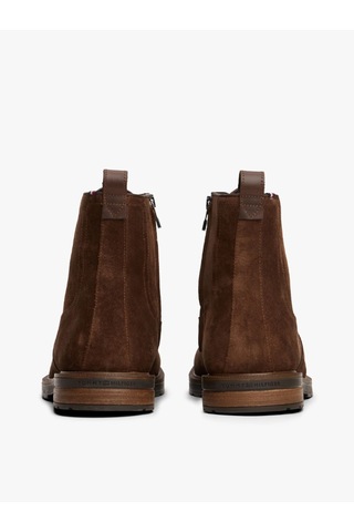Tommy Hilfiger Fm0fm05599-gv8 Cleated Hilfiger Erkek Süet Kahverengi Bot Açık Kahverengi