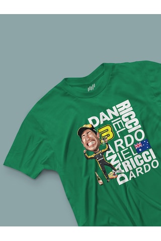 Fnbx Daniel Ricciardo Style T-shirt Yeşil