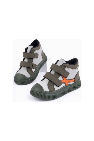 Muggo Nemo Çift Cırtlı Unısex Çocuk Bot Haki