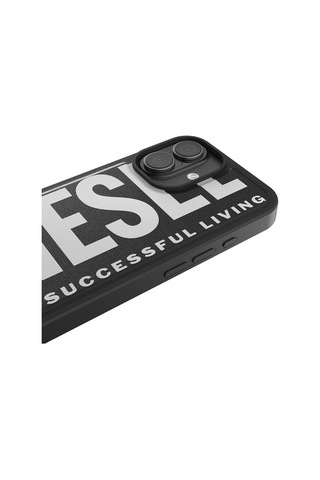 Diesel Apple iPhone 17 Uyumlu Magsafe Destekli Core Kalıplı Kılıf - Siyah/beyaz