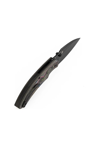 Kansept Falk 80'ler Kamuflaj Karbon Fiber Sap Elmax Çelik Çakı K1142a2 Kum