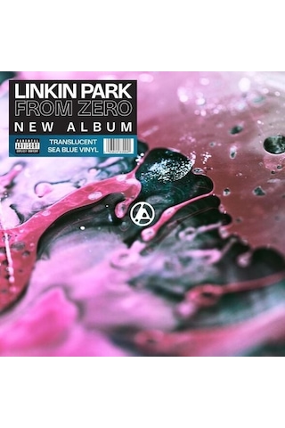 Linkin Park From Zero Transparent Petrol Vinyl Lp Plak