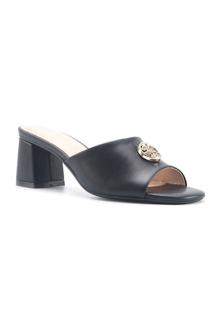 Nine West Nacell 5fx Siyah Kadın Topuklu Terlik 000000000101929070 Siyah