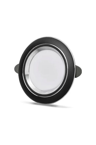 Cata Ct-5258 6w Siyah-krom Zebra Led Spot Lamba 5258