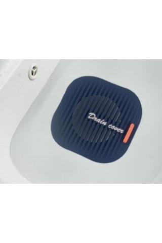 Zensaas41 Süzgeçli Lavabo Gider Koruyucu Mat Gri Zensaa56 10'lu Set