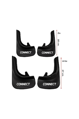 Ford Connect Paçalık Tozluk Çamurluk Ön Arka 4 Lü Set