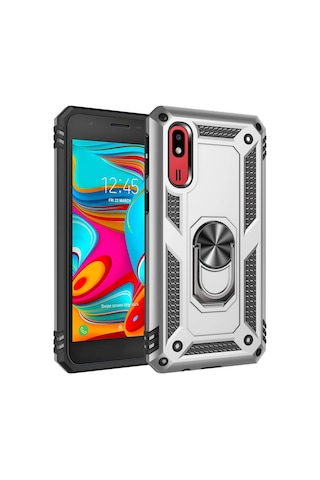 Samsung Uyumlu Galaxy A2 Core Kilif Zirhli Standli Miknatisli Tank Kapak 392979330