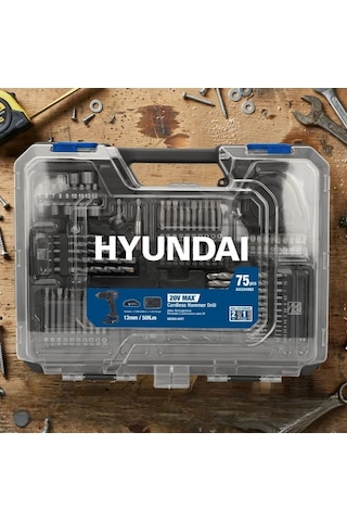 Hyundai HD20S-50TT Akülü Darbeli Matkap