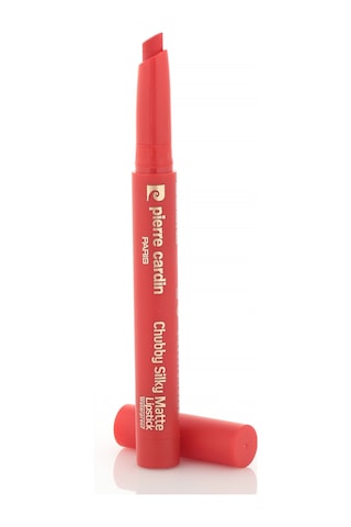 Pierre Cardin Chubby Silky Matte Lipstick Waterproof Ruj 609 Red Fire