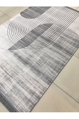 Padişah Halı Santo 75188 995 Serisi Akrilik Salon Oturma Yatak Odası Halısı Gri