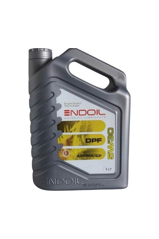Endoil 5W-30 Dpf Tam Sentetik Motor Yağı 5 L