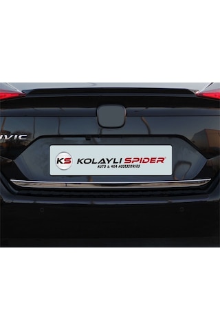 Honda Civic 10 Bagaj Alt Çıta Krom 2016 Ve Sonrası