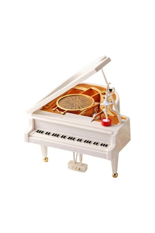 Yaratıcı Müzik Mücevher Kutusu Süs Hafif Masaüstü Dekorasyonu A