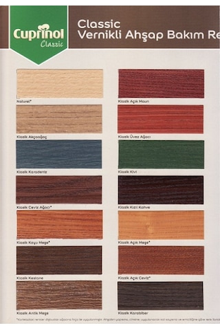 Marshall Cuprinol Vernik Renkli Ahşap Koruyucu 0,75 Lt Klasik Kestane