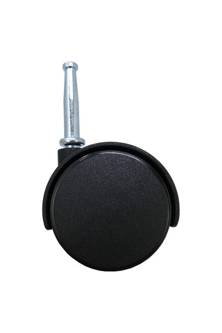 Lexroo Hardware 9406 2 İnç Ofis Sandalyesi Tekerleği, Frenli Çift Tekerlek, 5/16 İnç Şaft Çapı 3,6 İnç İla 7,87 İnç