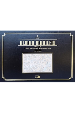 Alman Mavileri(1913-14) 1.dünya Savaşı Öncesi İstanbul Haritaları