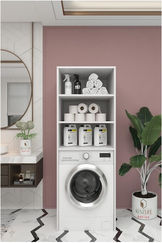 Kenzlife Çamaşır-kurutma-bulaşık Makinesi Dolabı Mahidevran Byz 180 70 60 Suntalam Banyo Beyaz