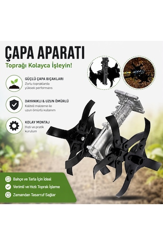 Çapa Aparatı Toprak Kazma Çapa Aparatı Toprak Kazma