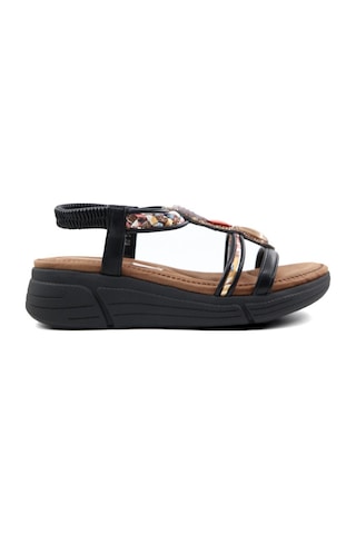 Guja 26y154-1 Siyah Kadın Sandalet