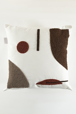 Koza Home Craft Multi Çok Renkli Soyut Desenli Boncuk Elyaf İç Dolgulu Kırl Standart