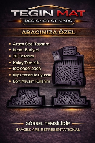 Land Rover Range Rover Vogue 2012 Sonrası Manuel Siyah 3d Havuzlu Paspas