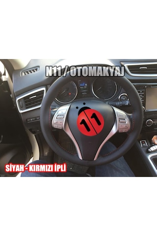 Ford C-Max 2004-2010 Direksiyon Kılıfı Siyah Dikme