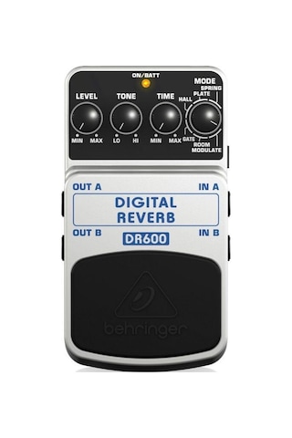 Behringer Dr600 Dijital Stereo Reverb Pedalı