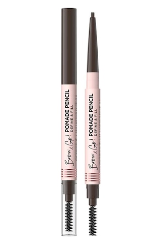 Eveline Cosmetics Brow & Go Eyebrow Vegan Kaş Pomad Kalemi Dark Brown