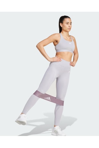 Adidas Optime Essentials Stas Pocket Kadın Tayt Ix5023 Gri
