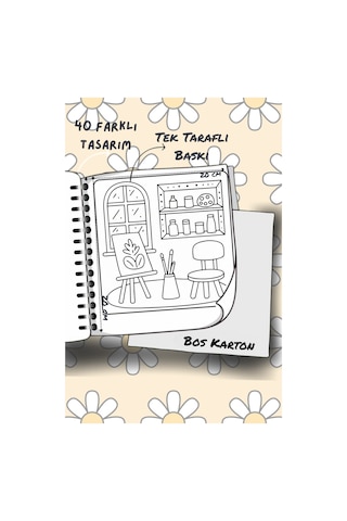 Cozy Spaces Bold And Easy 20x20 Cm Büyük Boyama Kitabı, Çocuklar Ve Yetişkinler İçin