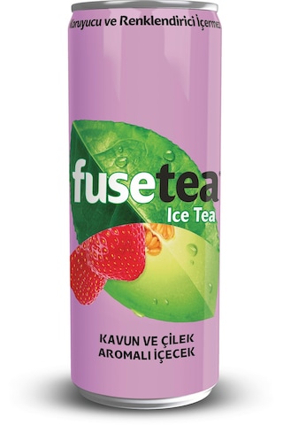 Fuse Tea Kavun Ve Çilek Aromalı Soğuk Çay 330 Ml X 12 Adet
