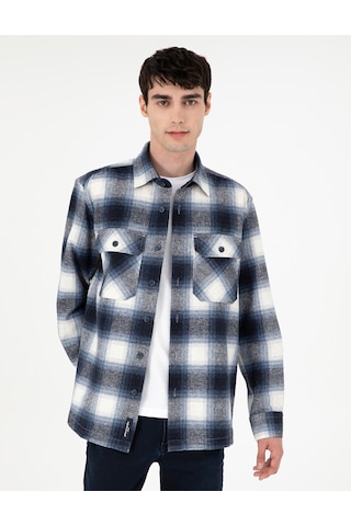 Pierre Cardin Erkek Lacivert Gömlek Desenli 50292338-vr033 Lacivert