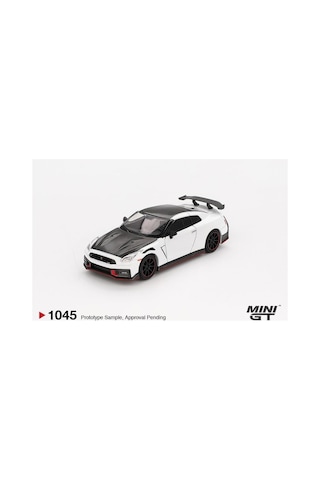 Mini Gt 1:64 Ölçekli Nissan Gt-r Nismo 2024 Brilliant White Pearl Beyaz