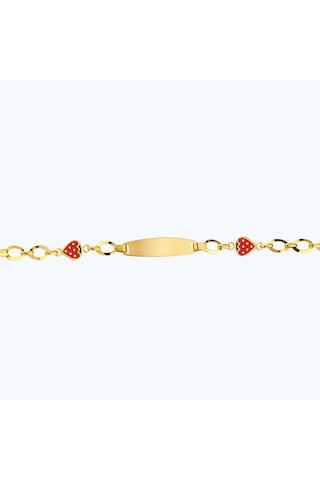Altınbaş 22 Ayar Altın Çocuk Çilek Künye Bjrbl0010-25925 Renkli