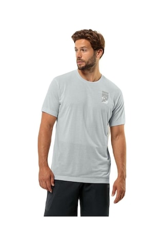 Jack Wolfskin Vonnan S/s Graphic T M Erkek T-shirt-gri