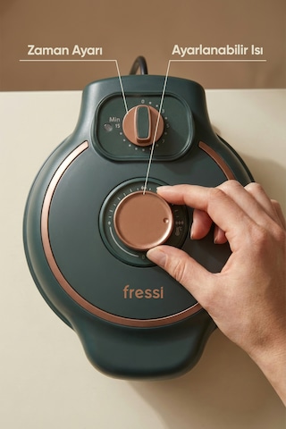 Fressi FR-TM59 1000 W Tost Ve Waffle Makinesi