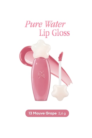 Dasique Pure Water Lip Gloss 13 Mauve Grape