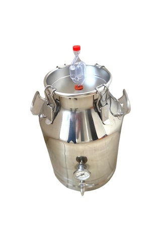 30Lt Paslanmaz Fermenter (Fermantasyon Kazanı)