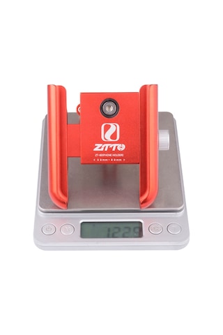 Neevoyu Bisiklet Ve Motosiklet İçin 360 Derece Dönebilen Kaymaz Telefon Tutucu - Alüminyum Siyah