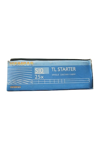 Mey Najmaddin Floresan S10 Starter 220-240v 4-80 Watt 1 Paket 25 Adet Najmaddin