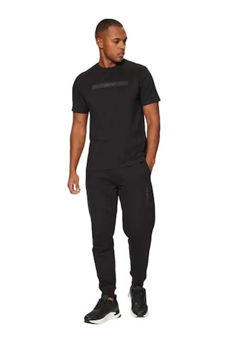 Calvin Klein Structured Embroıdery T-shırt SIYAH Siyah