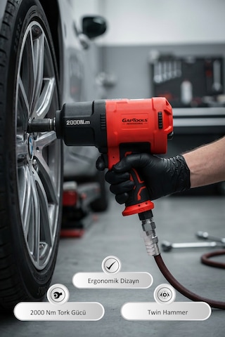 Gaptools Havalı Somun Sökme 3/4 Gaptools Havalı Somun Sökme 3/4