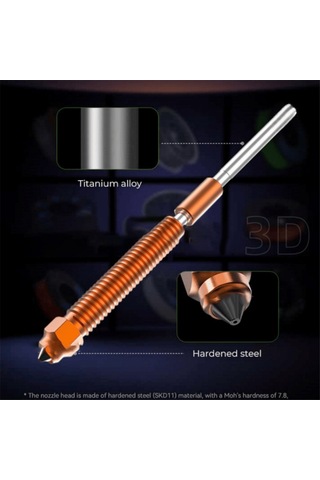 K2 Plus 3d Yazıcı Aksesuarları İçin K2 Plus Nozul Değiştirme Kiti 0.2mm