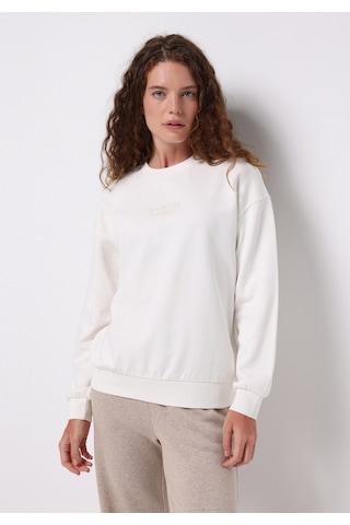 Colin's Colins Regular Fit Yuvarlak Yaka Baskılı Kadın Beyaz Sweatshirt Cl1075597 Q1.v2 Ofw Beyaz