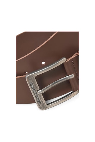Jack & Jones Jacbraga Leather Belt Sn Erkek Kemer-32742 Kahverengi