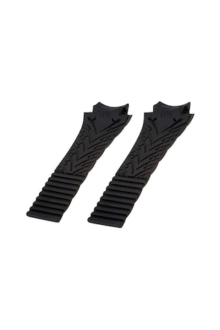 Porsche Design P6620 Model Uyumlu Silikon Saat Kordonu Siyah