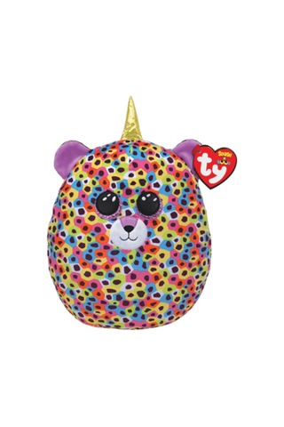 Ty Giselle Ieopard Multi Squish 10" 000 Açık Krem